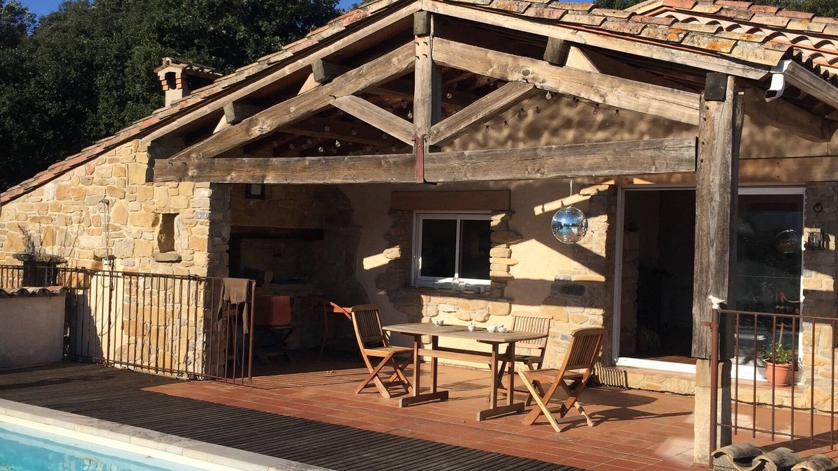 Albieres Other | Bright house with pool and breathtaking views!