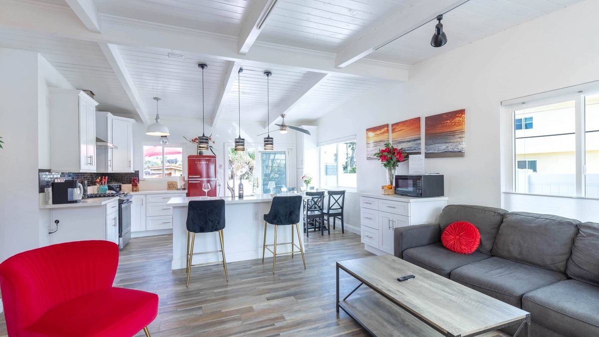 San Clemente Apartment | Bright Ocean View Escape