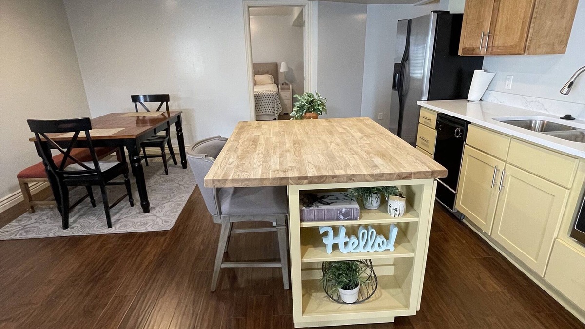 Layton Apartment | Bright, Quiet Neighborhood Basement Apartment