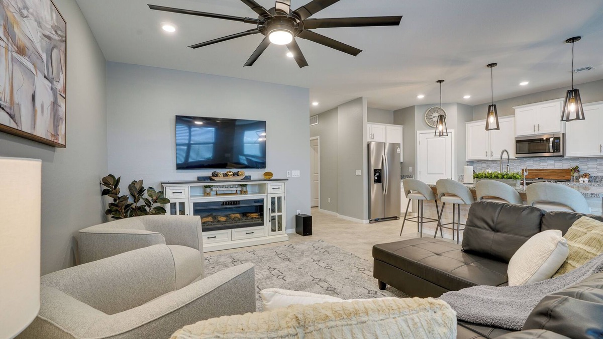 Maricopa County House | Buckeye Verrado Area Home w/Pergola & Fire Pit