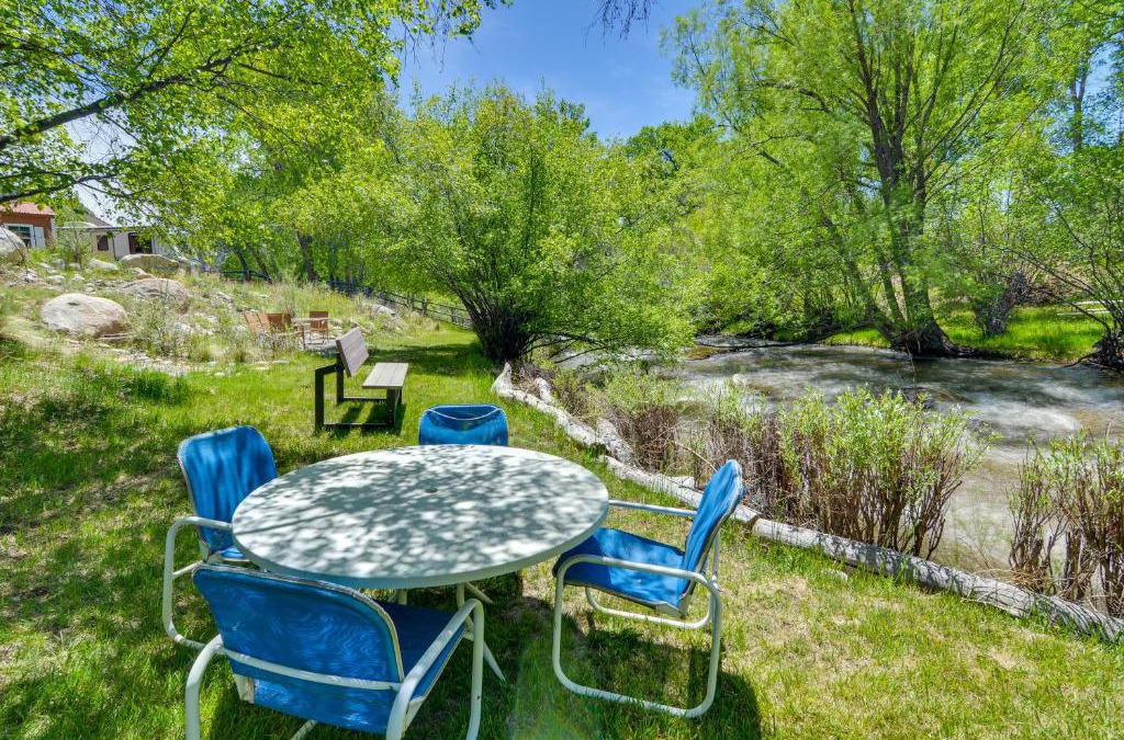 Buena Vista House | Buena Vista Creekside Home with Private Hot Tub!