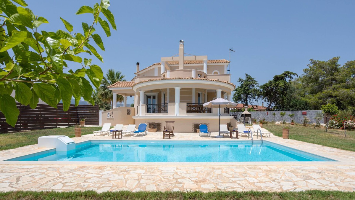 Zakynthos Villa | Buena Vista Villa - private pool, spectacular views, 4 bedrooms, near beaches.