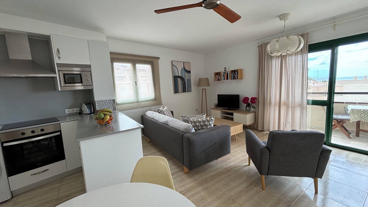 Morro Jable Apartment | Buenavista, 2 bedrooms, Wifi, very sunny, terrace, sea views, central location