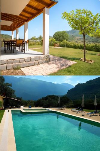 Albania Villa | Bujtina Lumo Entire Lodge swimming pool