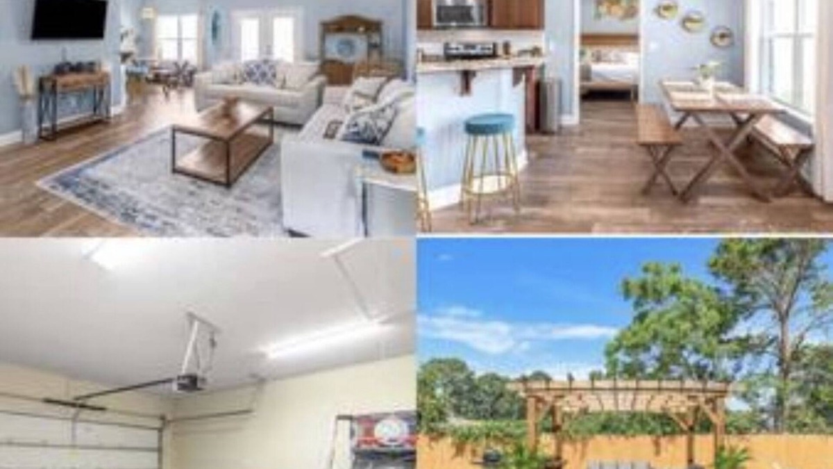 Navarre House | Bungalow; 4/2 spacious home + fire pit/game room