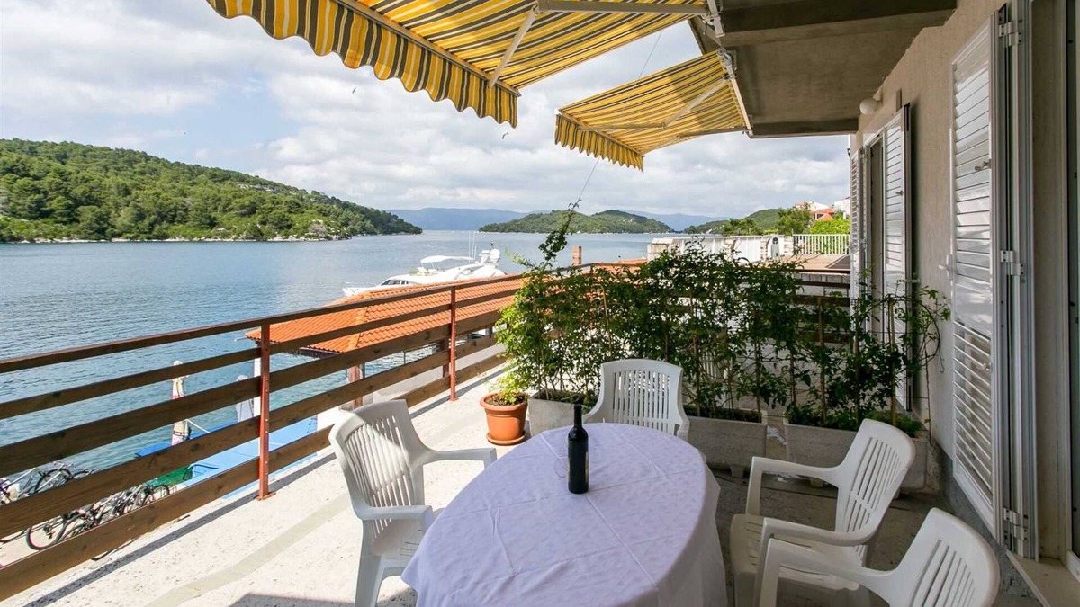 Polace Apartment | Bura Two Bedroom Apartment with Terrace and Sea View