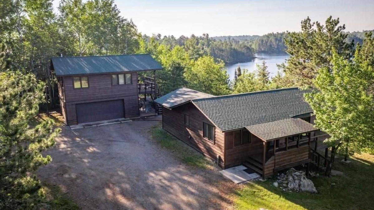 Ely Cabin | Burntside Lake 4-Season Cabin and guest house with Stunning Views