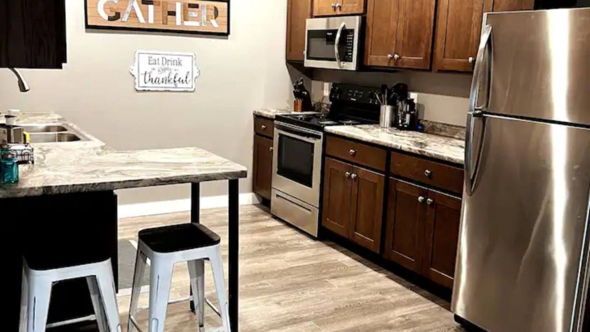 Decorah Apartment | Butterfly Park Retreat #1 - Centrally located to Decorah's Top Attractions!