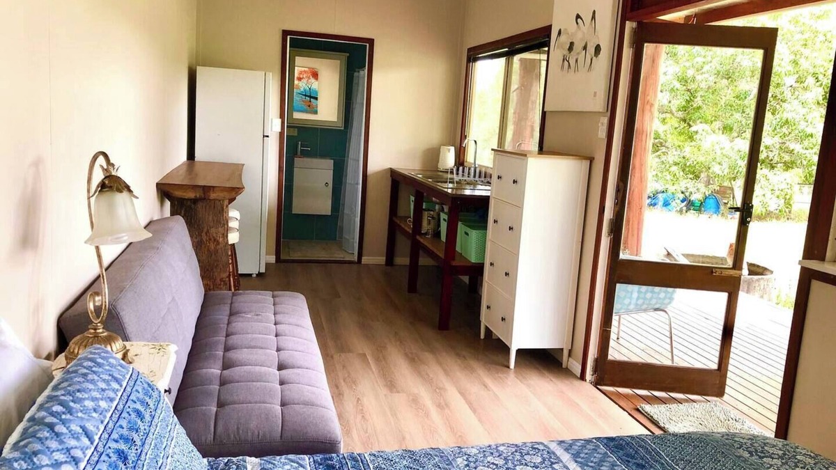 Bentley Cabin | Byron hinterland cabin at Bentley, Northern NSW, pet friendly!