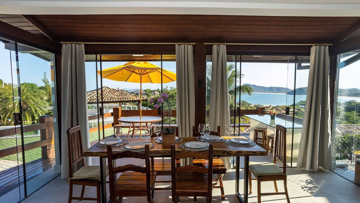 Ferradurinha House | Bz20 Geribá with panoramic views! 6 bedrooms