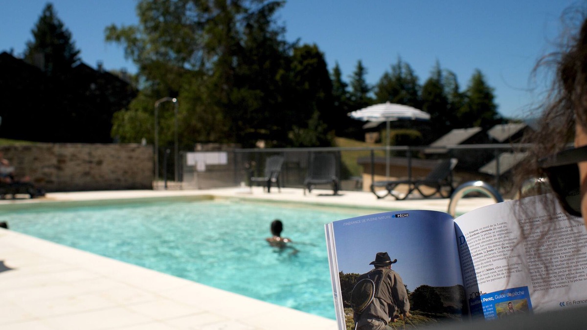 Barre-des-Cevennes Resort | Cévenol gîte for 6/8 people with swimming pool at Barre des Cévennes in Lozère