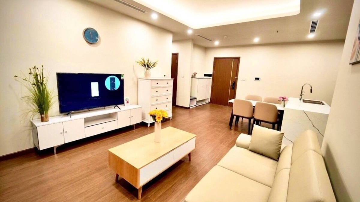 Tu Liem Apartment | Căn hộ 3 phòng ngủ cao tầng nhìn cả thành phố Hà Nội