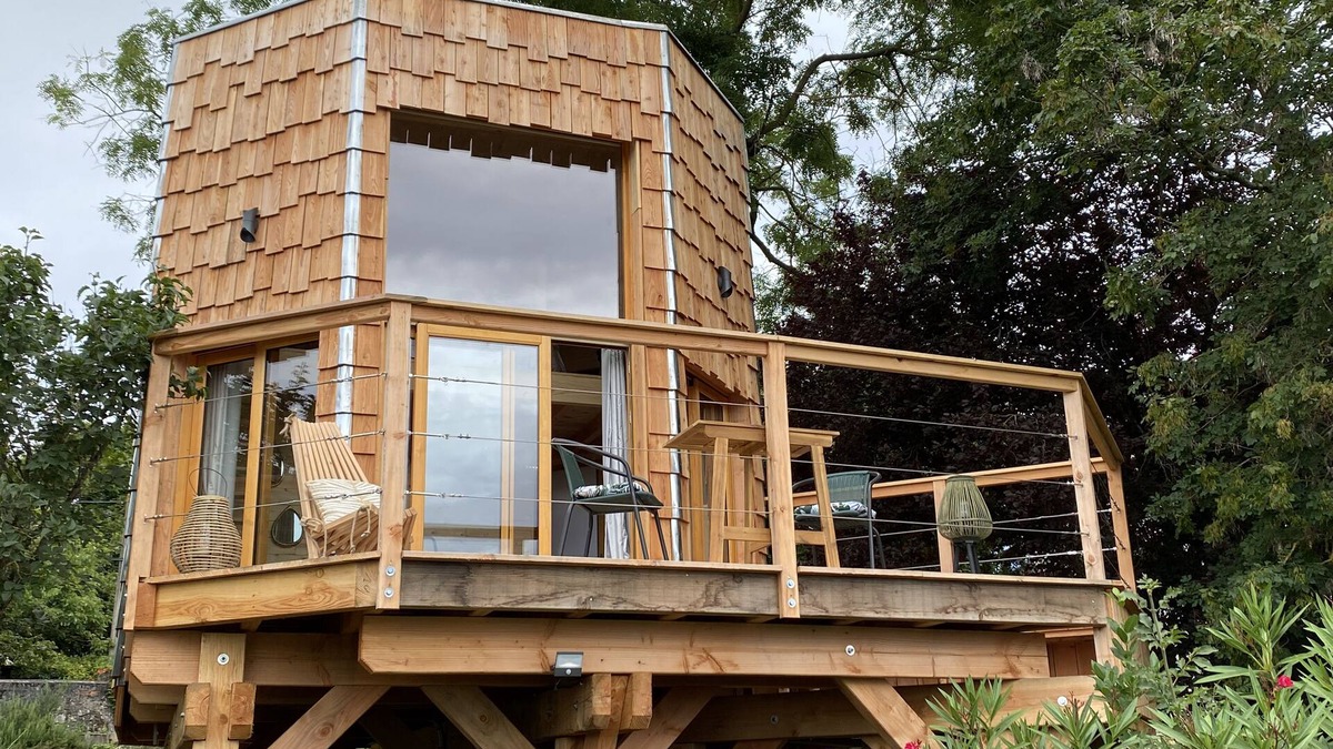 Bourg-sur-Gironde Cabin | C. Cabane, unusual accommodation on the Gironde