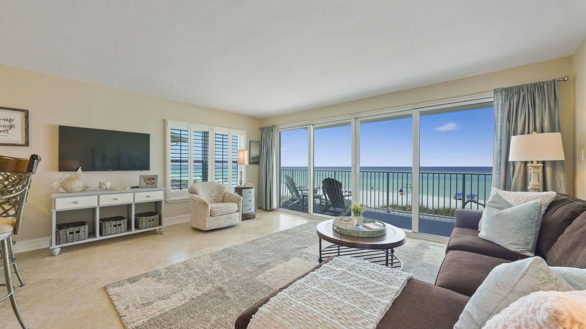 Destiny Shores Condo | Cabana Club 201 Corner Unit with Sweeping Views!