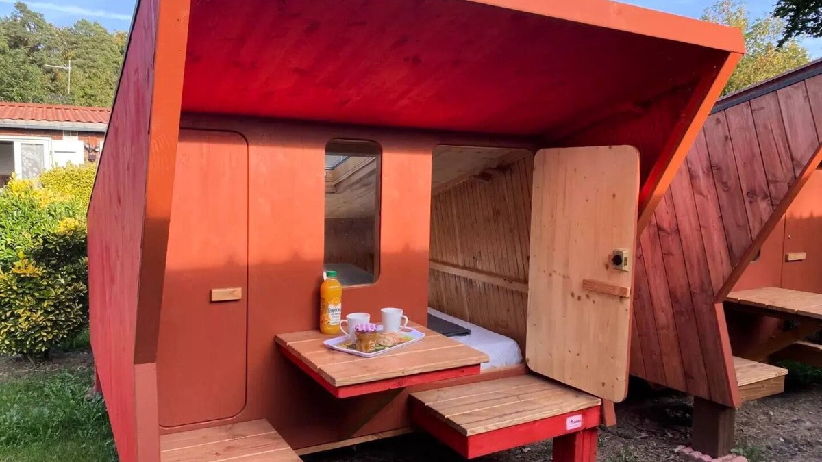 Angicourt Cabin | Cabane étape - without sanitary facilities for 2 people