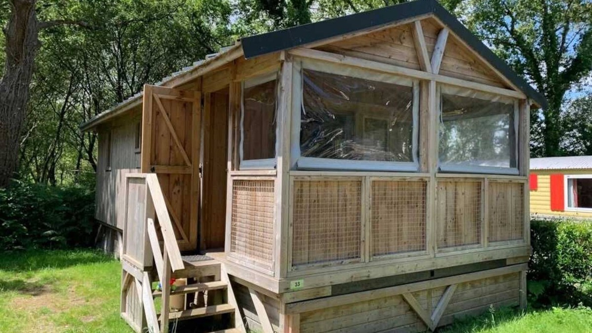 Guerande Cabin | Cabane 4 étoiles - Piscine - eeedda