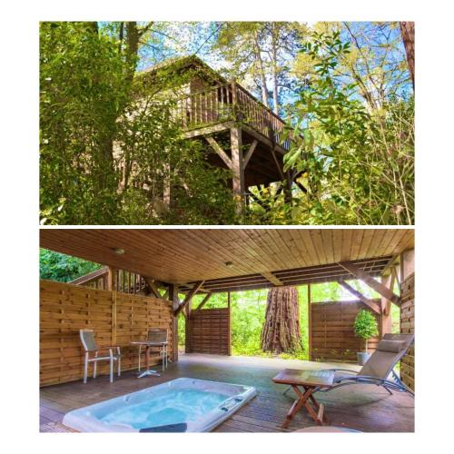 Amboise Ski Chalet | Cabane avec Jacuzzi privatif du Manoir du Parc - Adults only