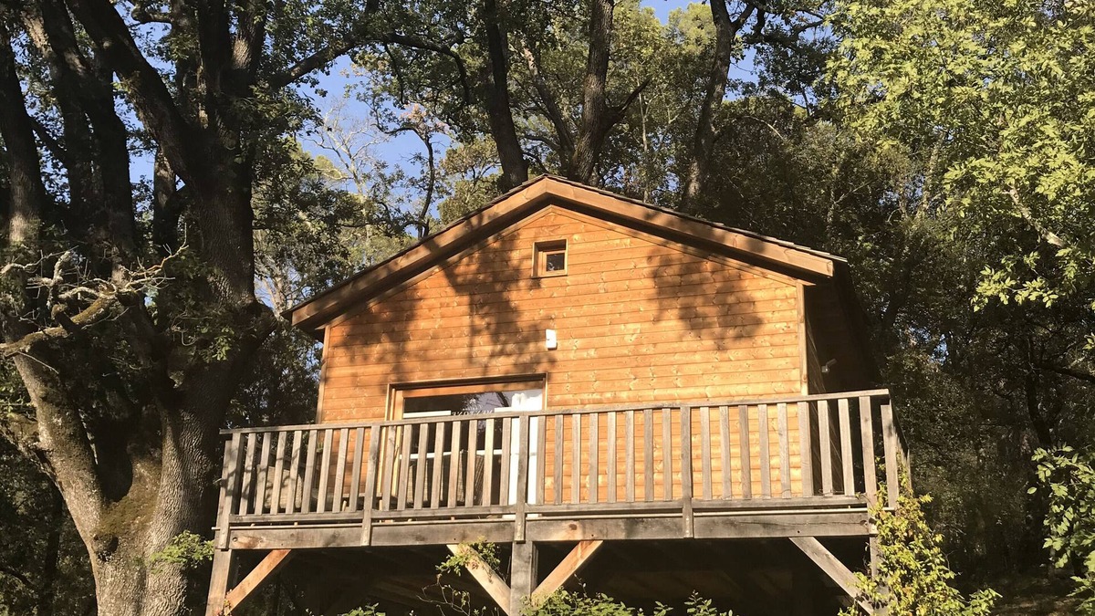 Saint-Antonin-du-Var Cabin | Cabane Dans les Arbres, au Coeur D'un Vignoble Provençal
