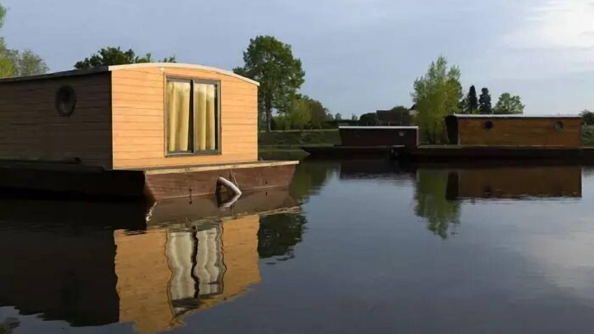 Molinet Cabin | Cabane Flottante à Quai 2 Pièces 2/5 Personnes