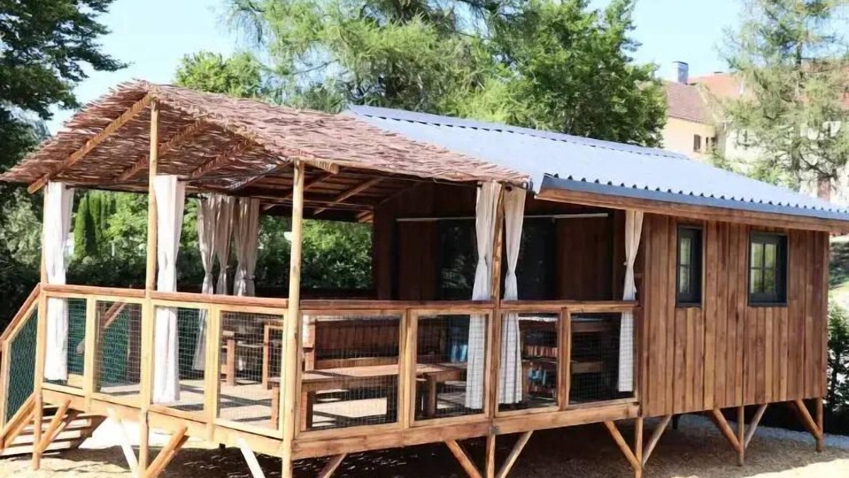 Chisseaux House | Cabane Lodge duo SPA (17 m² - 1 bdrm) 2 people