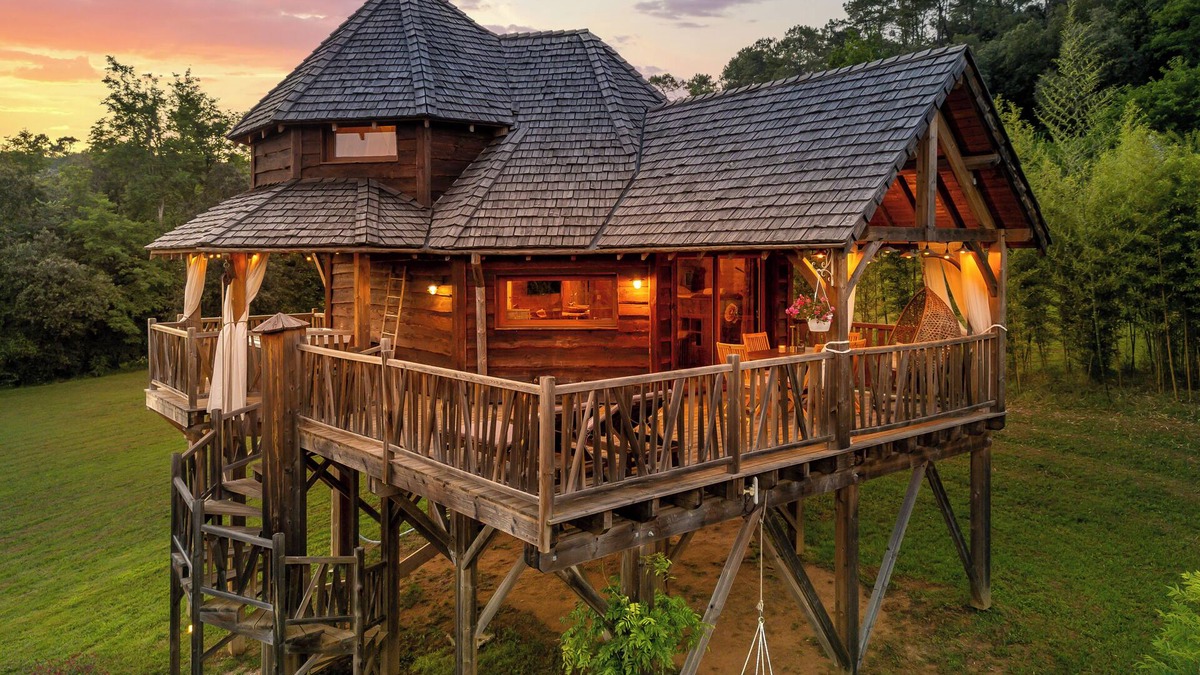 Carsac-Aillac Cabin | Cabane Mayreau with private Jacuzzi - Domaine de Campagnac Spa & Sauna