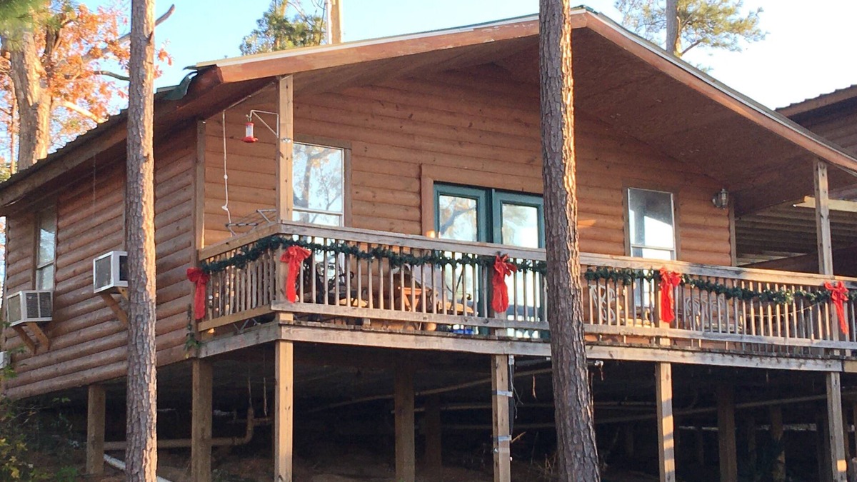 Onalaska Cabin | ♦️Cabin #3, Stairs to Waterfront, Lake Livingston, Onalaska. Texas