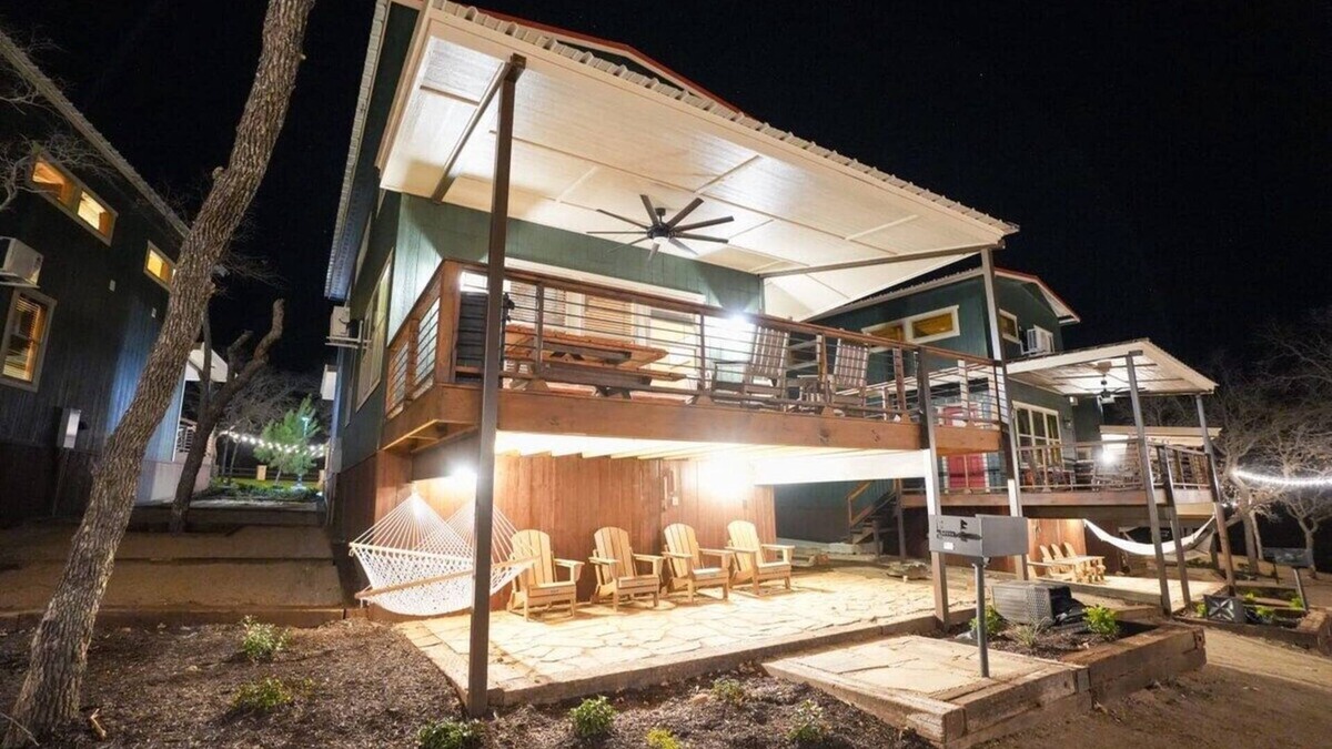Bridgeport Cabin | Cabin 6 - CampQYB- Modern Lux Cabin, Hot Tub, FirePit, Games