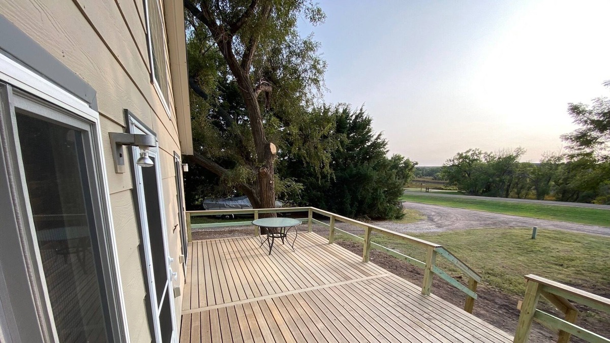 Scott City House | Cabin at Lake Scott