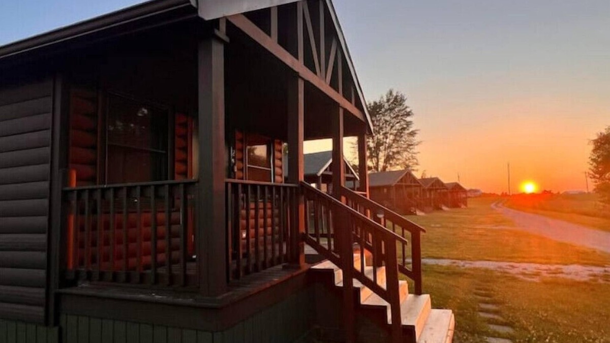 Columbia Cabin | Cabin close to Lake Rathbun #1n
