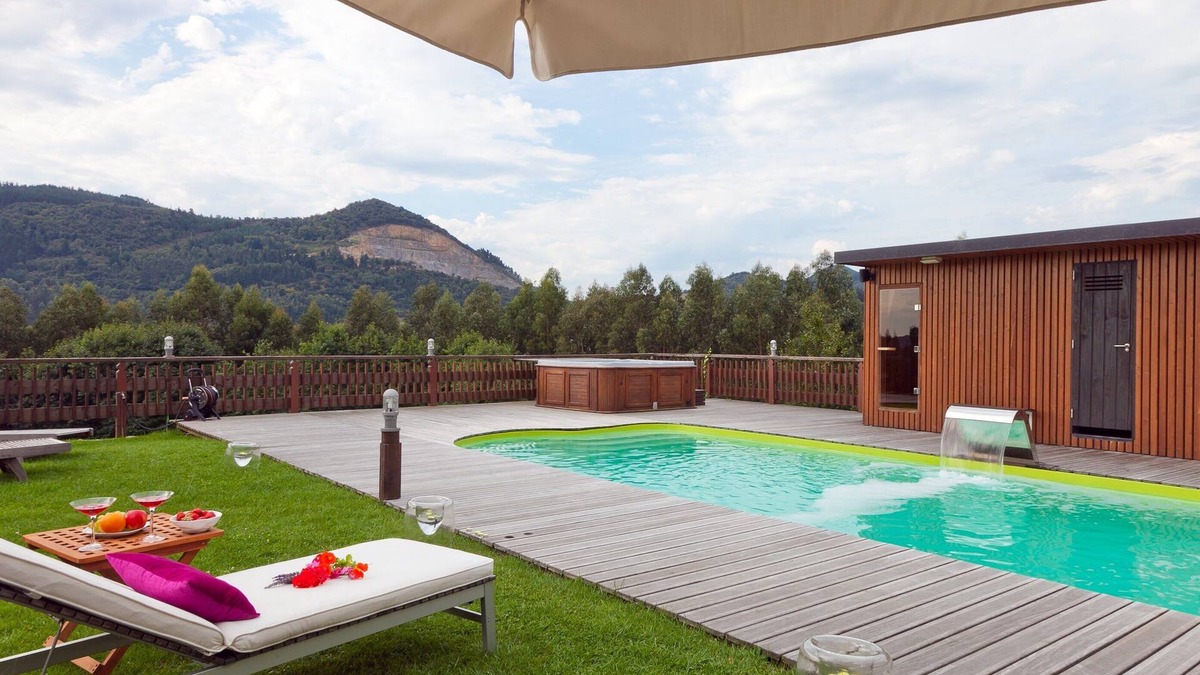 Ea Cabin | Cabin in full nature with pool 8 minutes from the beach