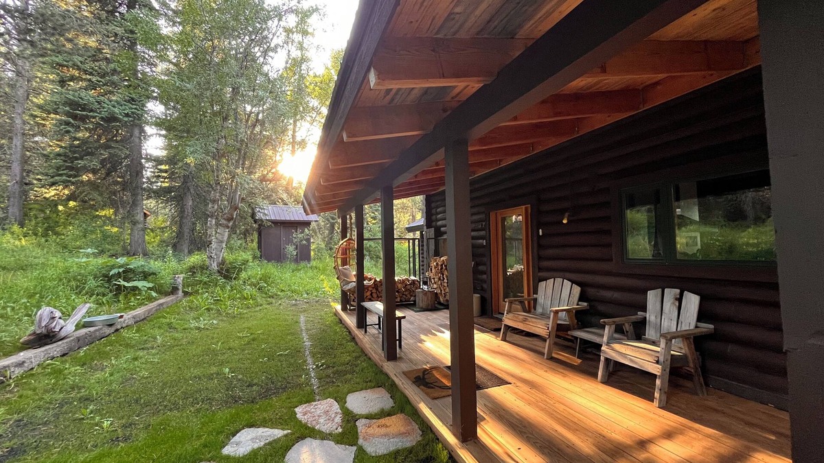 Wilson Cabin | Cabin in Woods Moments from Wilson w Jackson Hole Property Management