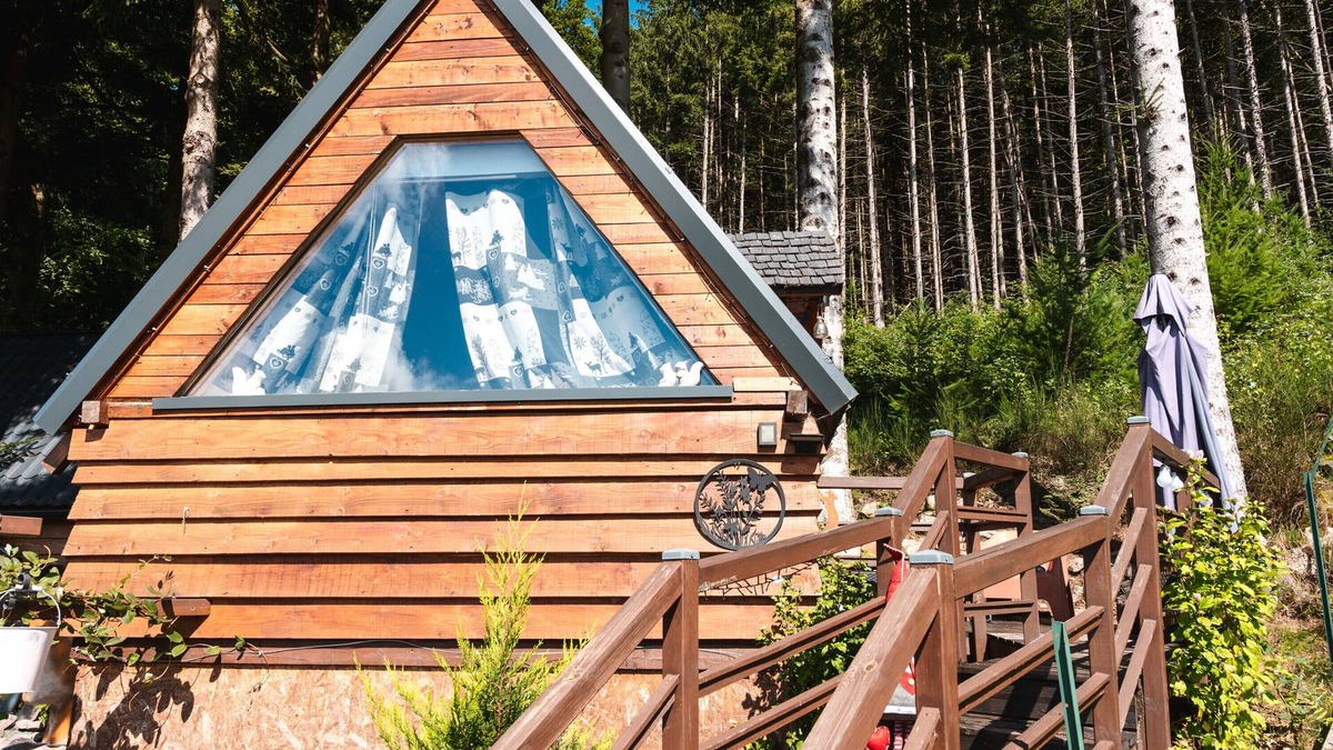 Granges-Aumontzey Cabin | Cabin 'The Squirrel' with Private Terrace