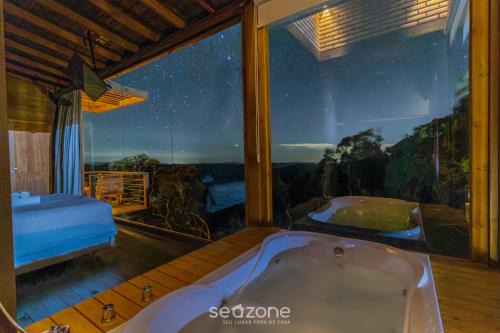 Anitapolis House | Cabin with Mountain View in Anitápolis VST032