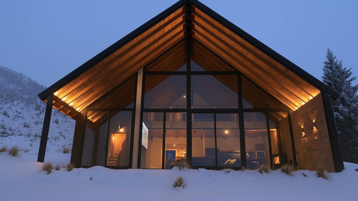 Las Lenas Cabin | Cabin with Mountain View 10'from Las Leñas