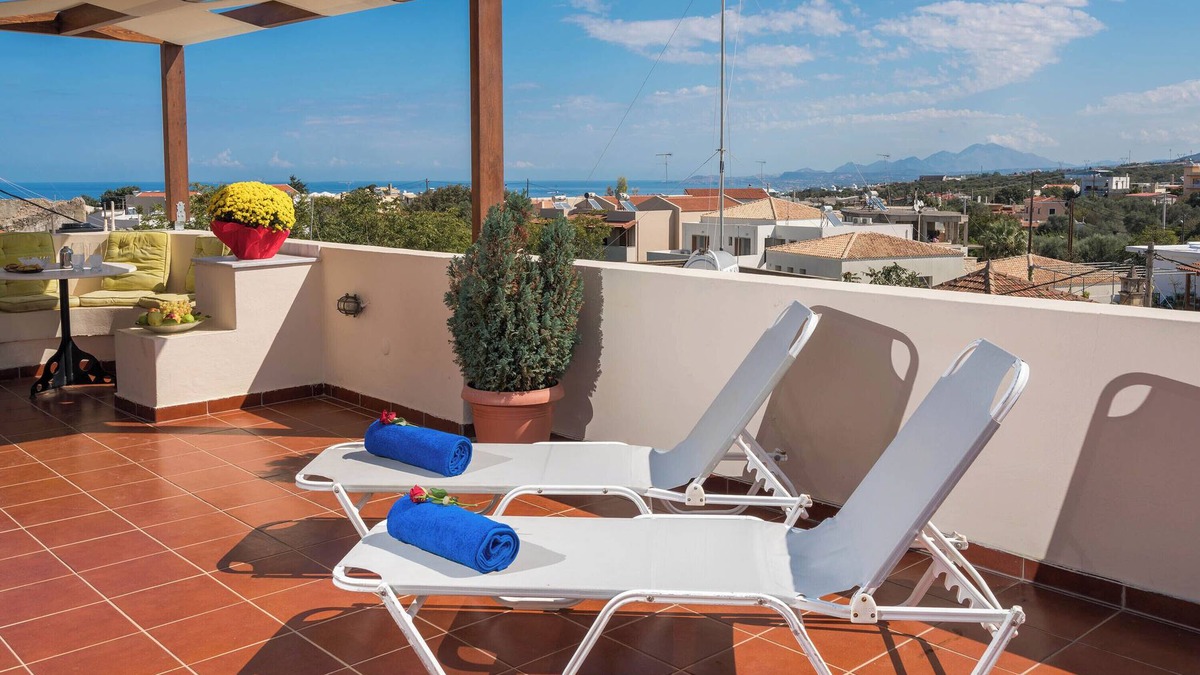 Atsipópoulon Apartment | Calergi Residence 11 - 2BDR Apartment - Rooftop Terrace- Pool-Monthly Offers