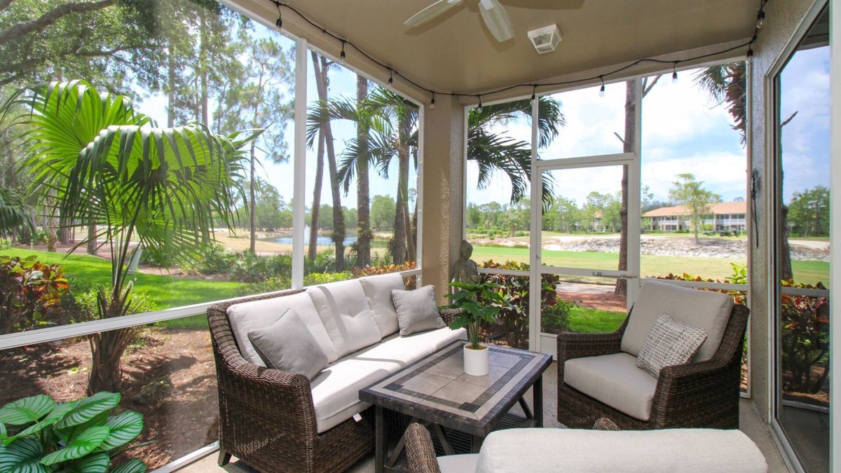 Rural Estates Condo | CALLING ALL GOLF ENTHUSIASTS! 2BR+Den 2BA Condo w/Golf Course & Water View