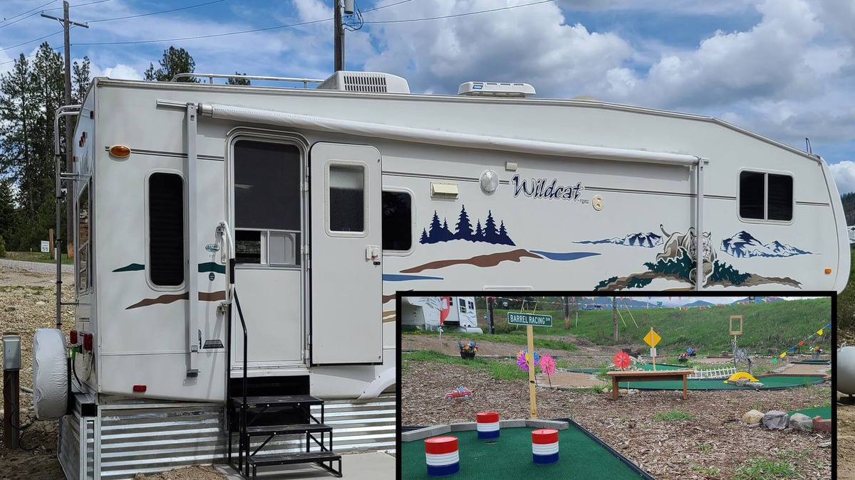 St. Regis House | Camper at Minigolf Course TIGER - AC - Furnace - Fully Furnished