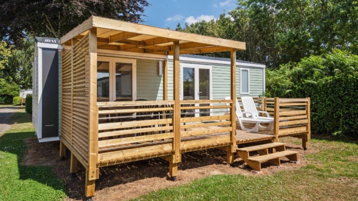 Landudec House | Camping 5* | Mobil-home 4p + Parc aquatique