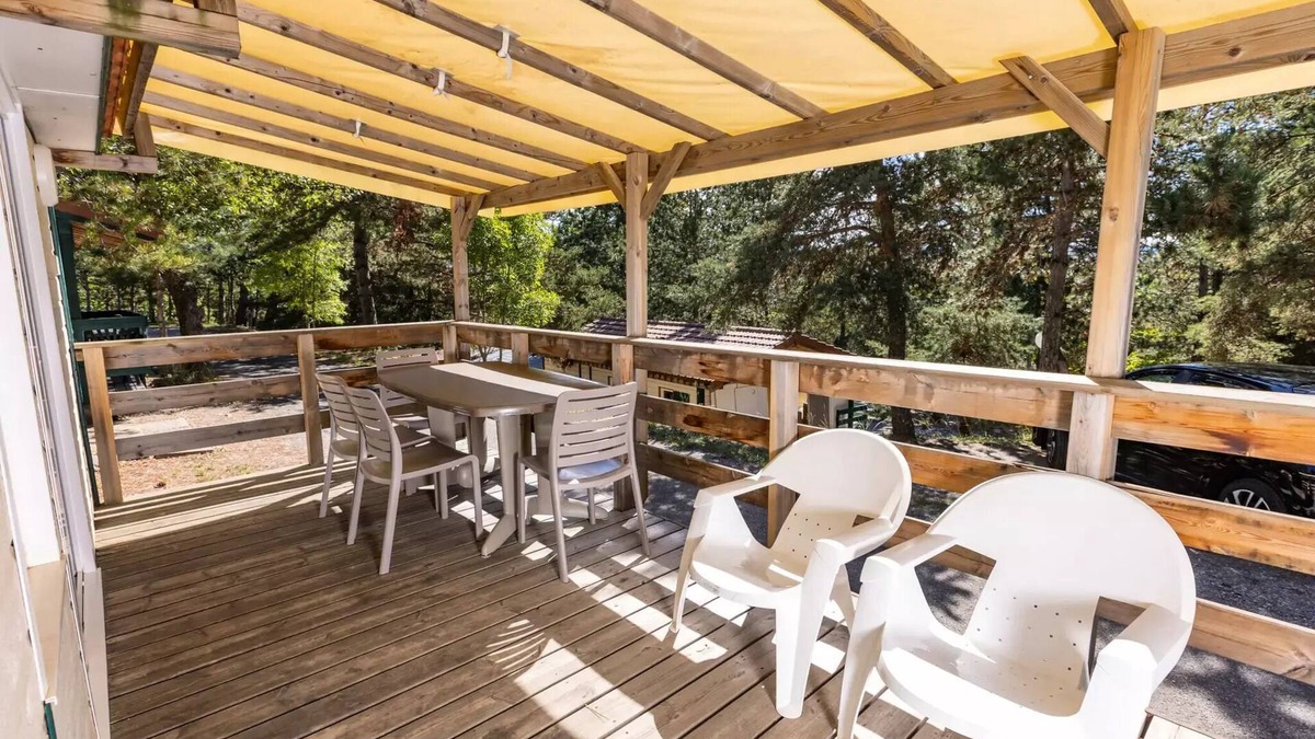 Gap Ski Chalet | Camping Alpes Dauphiné * - Chalet Havitat 2 bedrooms 35m² 6 people