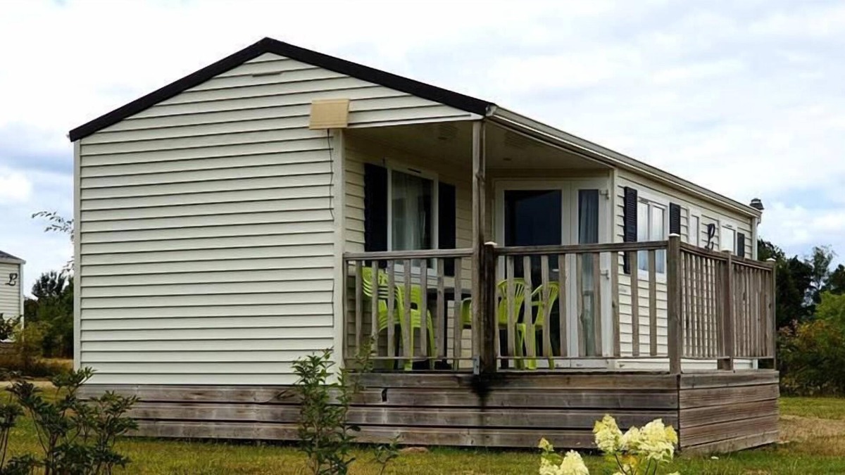 Loudeac House | Camping Aquarev *** - 3-room Rapid'home mobile home for 4 people