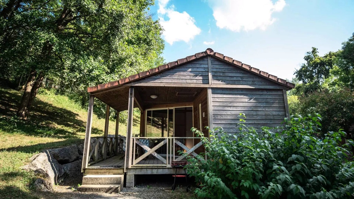 Navarrenx Ski Chalet | Camping Beau Rivage * - Chalet Privilege 32m2 - 2 bedrooms - 5 people