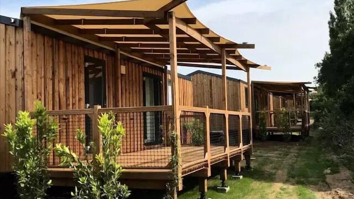 Meritein House | Camping Beau Rivage * - Mobil Home Prestige - 27m2 2 bedrooms (Clim, TV, LV) - 6 people