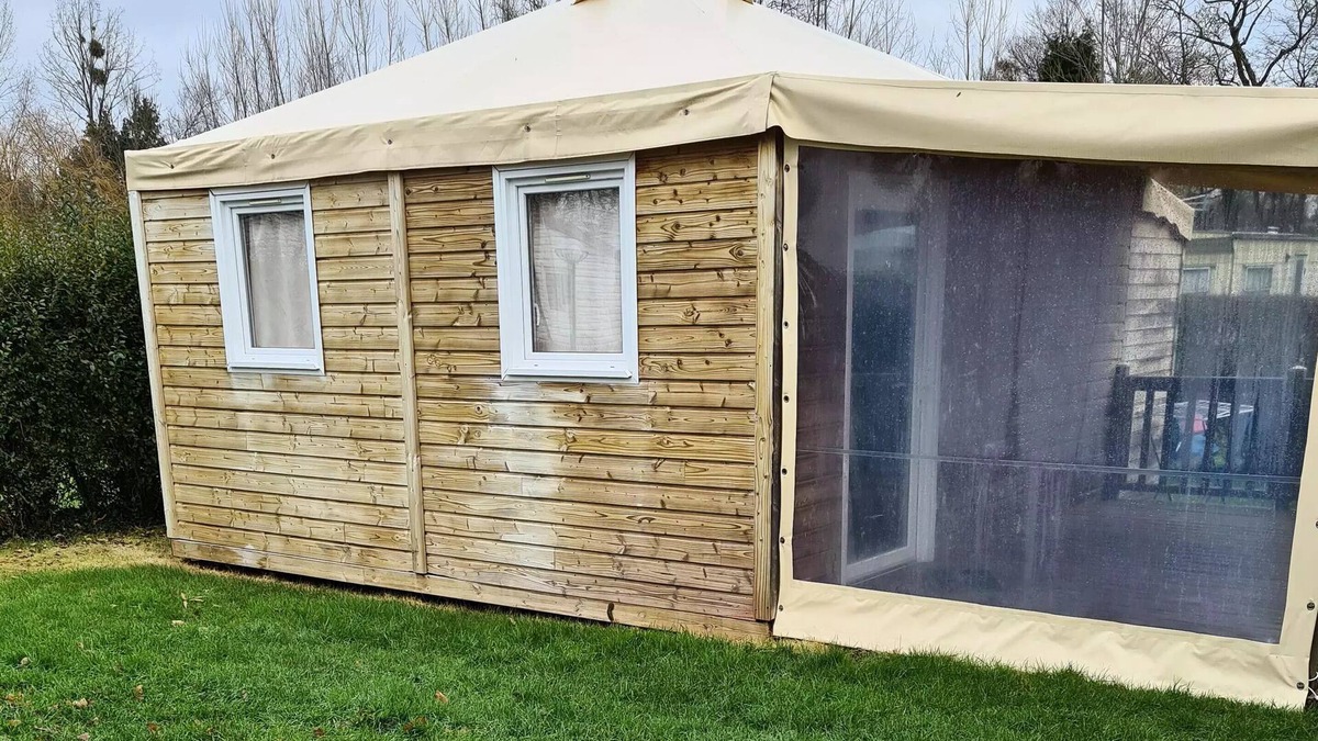 Les Grandes-Ventes House | Camping de l'Orival *** - Chalet 3 Rooms 5 Persons
