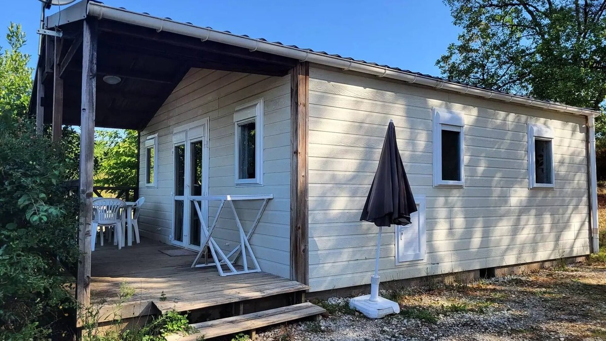 Salles Ski Chalet | Camping des Bastides * - New Chalet 4 persons