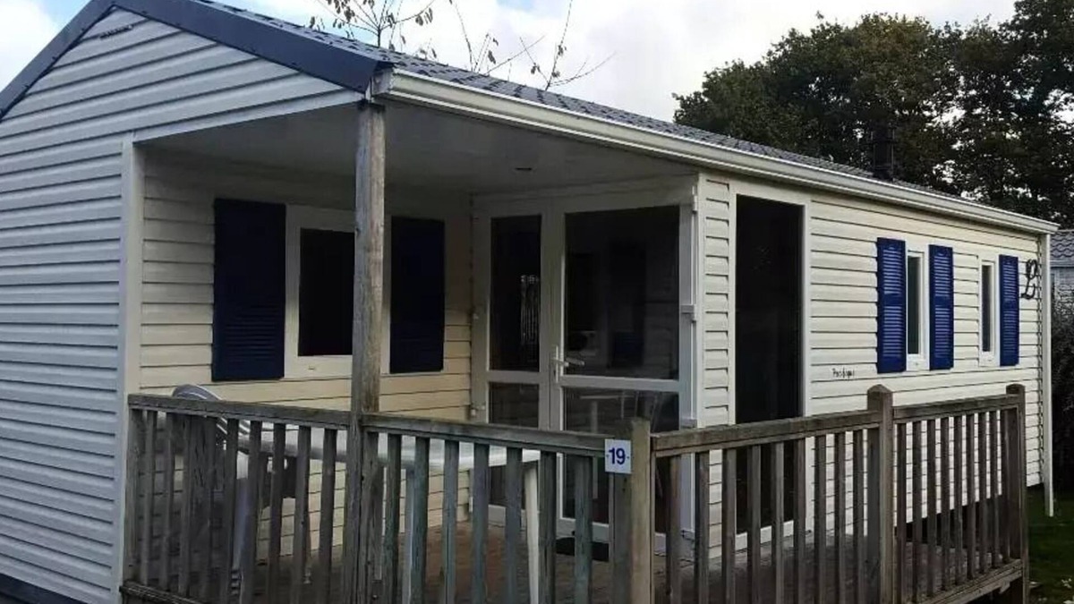Pont-Scorff House | Camping Entre Terre et Mer * - Mobil home Eco (2 bedrooms) 4 pers 4 people