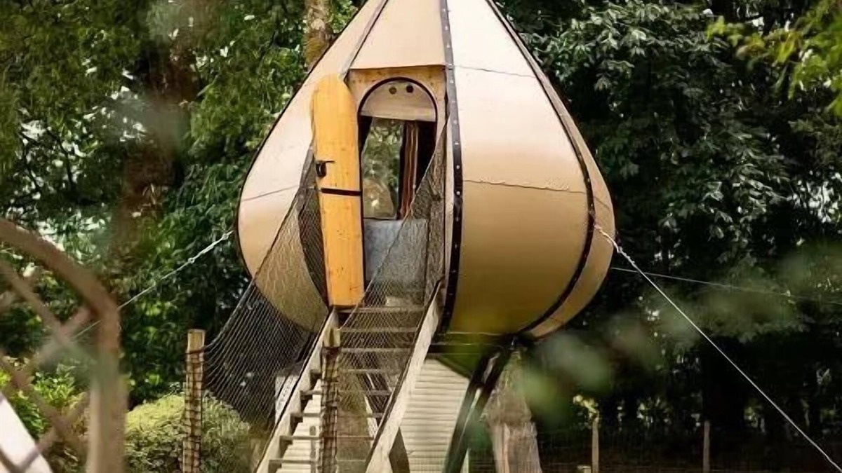 Pont-Scorff House | Camping Entre Terre et Mer * - Goutte d'ô cabin 2 people