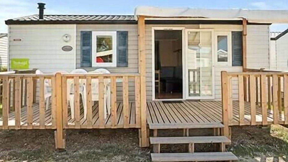 Cande-sur-Beuvron House | Camping La Grande Tortue***** - Cozy 3-room Mobile Home 5 adults + 1 child under 12 years old