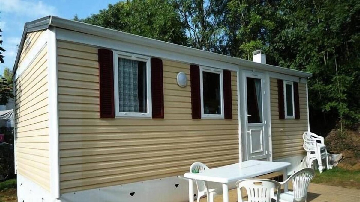 Mervent House | Camping La Joletière *** - Mobile Home 4 Rooms 6 People