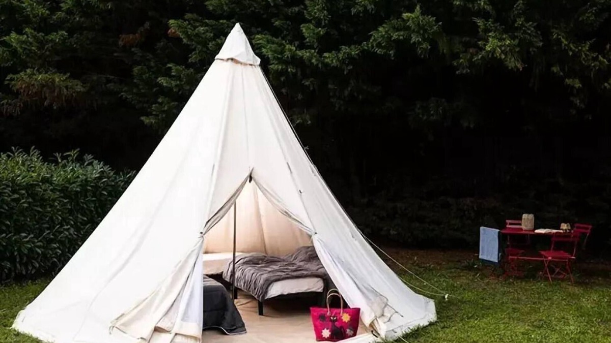 Bagneaux-sur-Loing Cabin | Camping La Rivière Dorée* - Tipi Tips 1 piece 2/5 people
