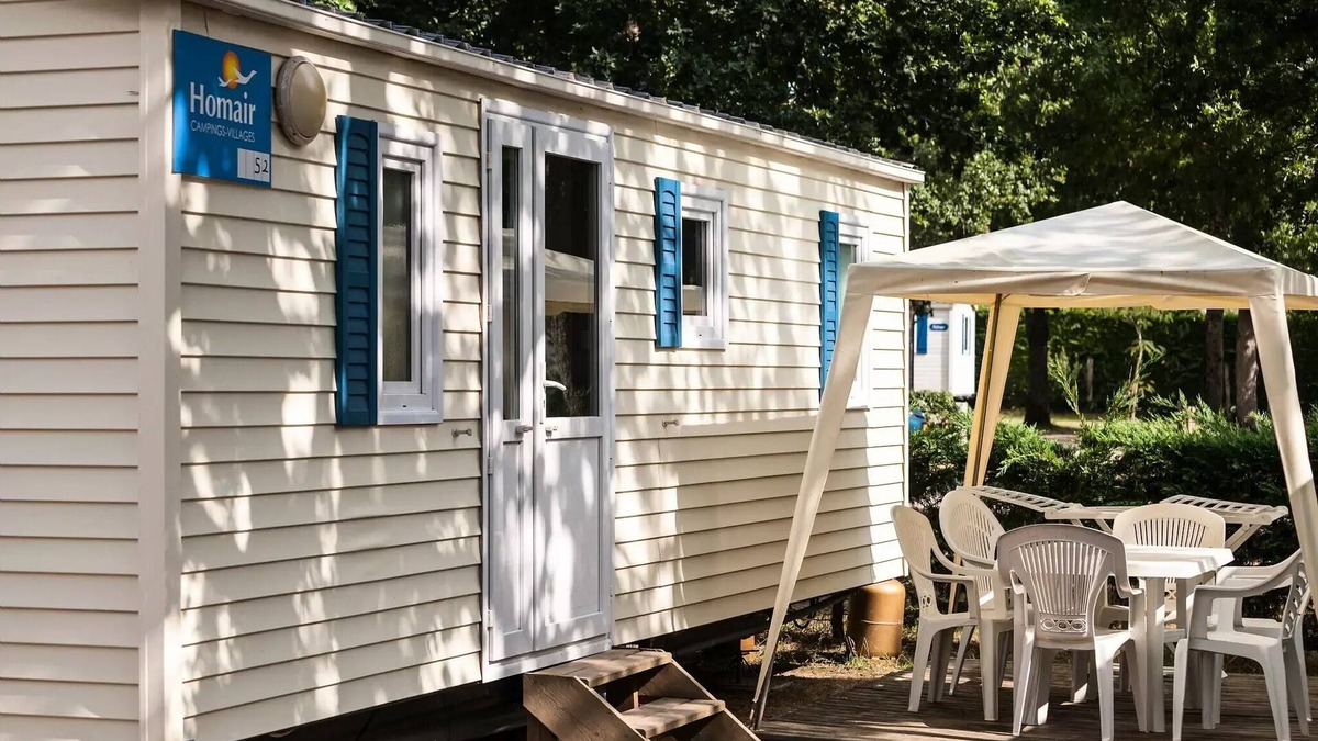 Guerard House | Camping Le Chêne Gris* - 3-room Comfort mobile home for 4 people